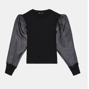 Black Zara Top